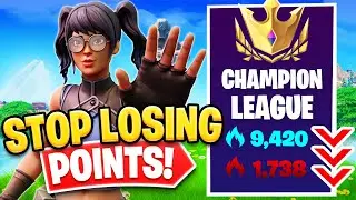 How To STOP Losing ARENA Points in Chapter 3! (Reach Champs Fast!) - Fortnite Tips & Tricks