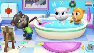 Прохождение игры &laquo;Мой Говорящий Том: Друзья&raquo; (iOS, Android) (Outfit7) &mdash; HD