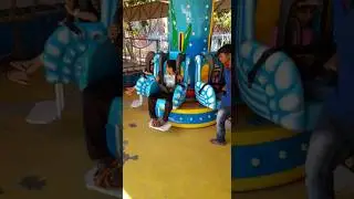 Mini Drop Tower Ride  Kids Drop Tower  Children Ride 🎯🎊 #viral #jhula #trending #funny #shortvideo