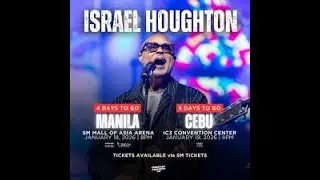 Israel Houghton Concert in Manila Moa Arena - Moving Forward / I have decided to follow Jesus