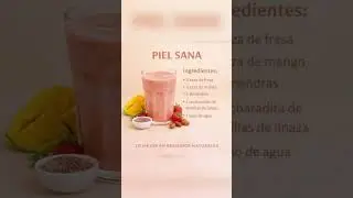 &iexcl;Hazlo para tener una piel sana! ✨ #vidasaludable #alimentossanos #salud #comerbien #frutas #recetas