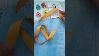 DIY Pressed Flower Hoop Art | Handmade Paper Wall Decoration Craft