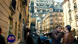City Folds in on Itself 🌆 | Inception (2010) Mind-Bending Scene | HD Clips