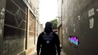 VFX camera tracking - walk scene