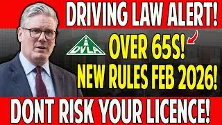 🚗 UK Driving Law Update &ndash; February 2026 | New DVLA Rules for Drivers Over 65