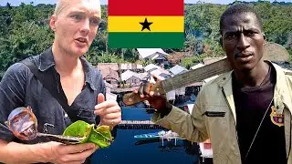 EATING MONKEY TAIL IN GHANA'S LAST FLOATING VILLAGE 🇬🇭