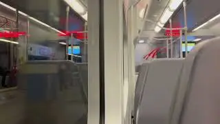 PATCO: Alstom Train Ride from Franklin Square to 15th-16th Locust
