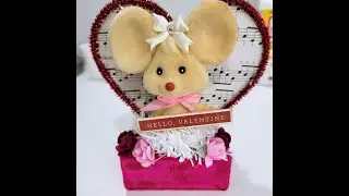 Vintage Junk To Cute Valentine's Decor: DIY Transformation!