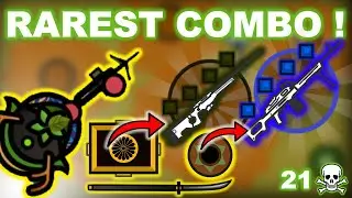 *SURVIV.IO* PKM + AWM-S [RAREST COMBO] FOUND in WOODS MODE !!!