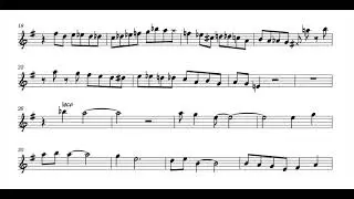 Clutch - Trumpet Solo Transcription | Tomonao Hara | Cowboy Bebop