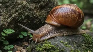 Looking for beautiful animals, snails are gathering again