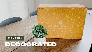 Decocrated Unboxing Summer 2022: Home Decor Subscription Box