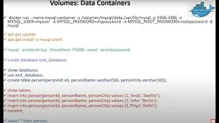 #32 Docker Volumes #5 | #DEEP UNDERSTANDING | #NO TO PAID TUTORIALS | Data Containers With MYSQL DB