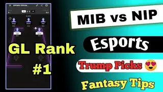 MIB vs NIP Dream 11 Prediction | Sports Esports | Mibr vs NIP esports dream 11 team : fantasy tips
