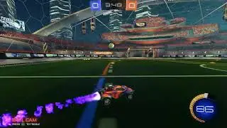 Playing rocket league