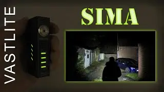 VASTLITE Sima - 2200 lumens Type-C rechargeable flashlight - magnetic base - 2 x 14500/AA batteries