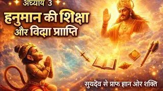 🔮“अध्याय 3 : हनुमान की शिक्षा और विद्या प्राप्ति | सूर्यदेव से प्राप्त दिव्य ज्ञान 🕉️ #3d 