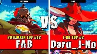 GGST | FAB (Potemkin) VS Daru_I-No (I-No) | Guilty Gear Strive High level gameplay