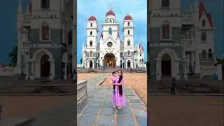 Biggest church in Trivandrum #madre de dues church #kerala #trending #ytshorts #shorts #jesus