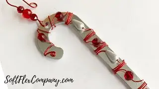 Wire Wrap a Candy Cane Ornament with Soft Flex Craft Wire: Free Spirit Beading with Kristen Fagan