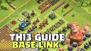 TH13 PROGRESS GUIDE BASES | BEST TH13 PROGRESS BASE LINK | COC TOWN HALL 13 PROGRESS BASE LINK |