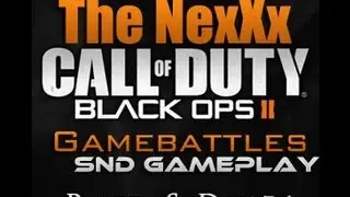 Black Ops 2 - 2v2 GB SnD Gameplay on Plazza vs 7-1