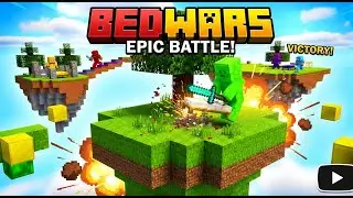 DESTROYING IN BEDWARS with @holler.minecraft
