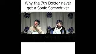 Why the 7th Doctor didn't get a Sonic Screwdriver