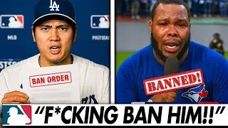 Ohtani DEMANDS MLB To BAN Vladimir Guerrero Jr. After DIRTY Play!?