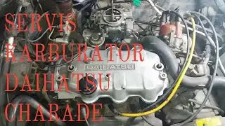 Servis karburator daihatsu charade (mogok)