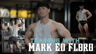 Training with Pro Natural Bodybuilder Mark Ed Floro!