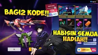 BORONG BUNDLE MEGUMI !! Habisin Semua Hadiah Diskon Relay Mart + Bagi2 Kode & Groza Yuji Itadori