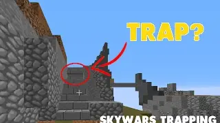 FAKE Staircase TRAP! (Hypixel Skywars Trapping)