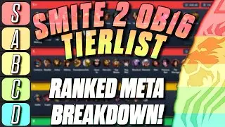 SMITE 2 RANKED TIER LIST (OB16) &ndash; Most Updated Meta Breakdown!