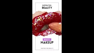 Passion Diamond Lips ❤️ Power of Makeup | Professional Makeup #Shorts ❤️