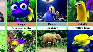 Finding Nemo & Sing Characters In Real Life! 🐠🎤