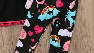 Unicorn Set: Dress & Pants