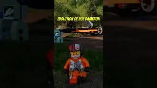 Evolution of Poe Dameron in Lego Star Wars the Skywalker Saga #starwars
