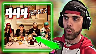 [REACCI&Oacute;N] 🔥Yan Block, De La Rose, Hades66, &Ntilde;engo Flow - 444 Remix (Video Oficial)🔥