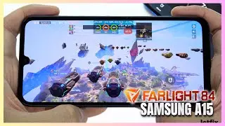 Samsung Galaxy A15 5G Farlight 84 Gaming test | Dimensity 6100+, 90Hz Display