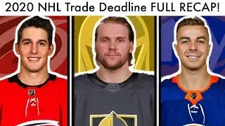 2020 NHL Trade Deadline Recap! (Hockey Trade Rumors & Lehner/Skjei/Pageau News & Rankings Talk)