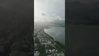 Aerial View of Rio Cityscape and Coastline