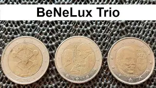 BeNeLux Trio 2 Euro Coin Roll Hunting NL04