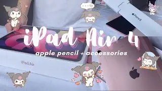 Unboxing 🍒 iPad Air 4 2020 Rose Gold 256GB + Apple Pencil 💞