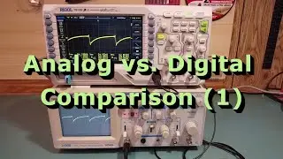 Analog vs. Digital Oscilloscope Comparison (1): Signals with Different Waveforms