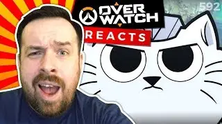 Reaction: [ NEW HERO ] Jetpack Cat Origin Story | Overwatch Animation