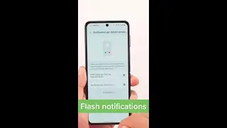 Active le flash quand tu re&ccedil;ois une notification Samsung 📸 #shorts