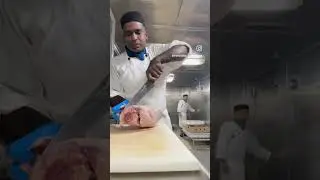 How to cut duck ( vaththu vetturathu epdi ) #chef #vlog #ship #travel #america