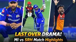 MI vs SRH Match Full Highlights😱Last Over Drama🚨MI vs SRH | LAST OVER DRAMA🔥Match Full Highlights💪