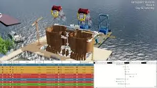 Suspension Bridge Construction